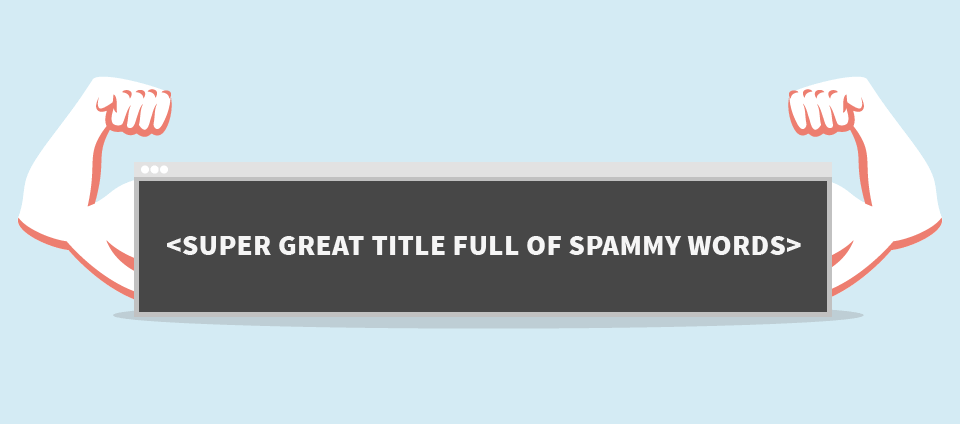 seo spam title tags